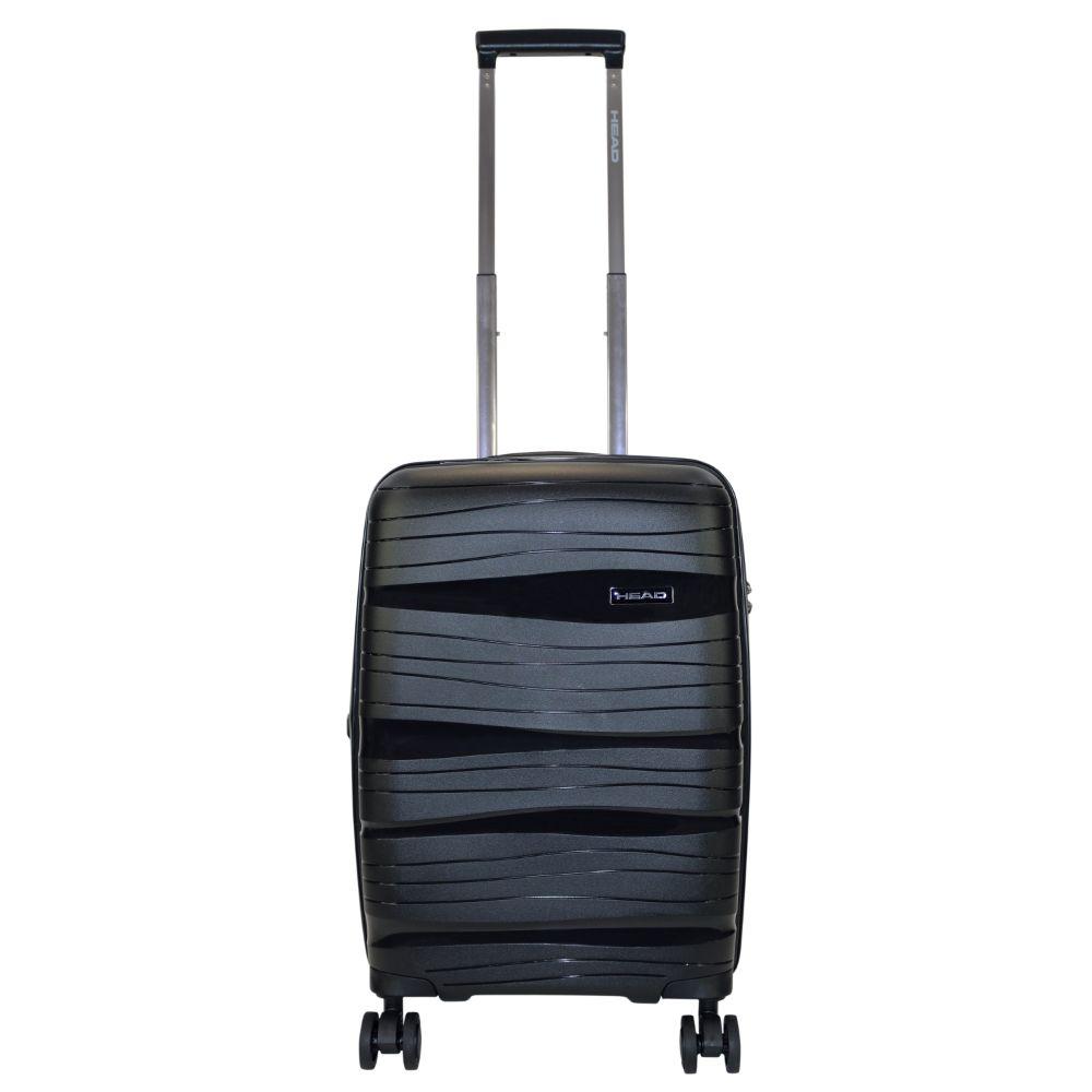 Maleta Cabina Hawai S Expandible Negro Head-1