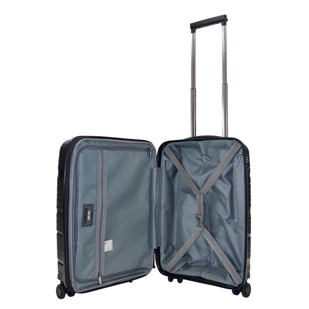 Maleta Cabina Hawai S Expandible Negro Head-2