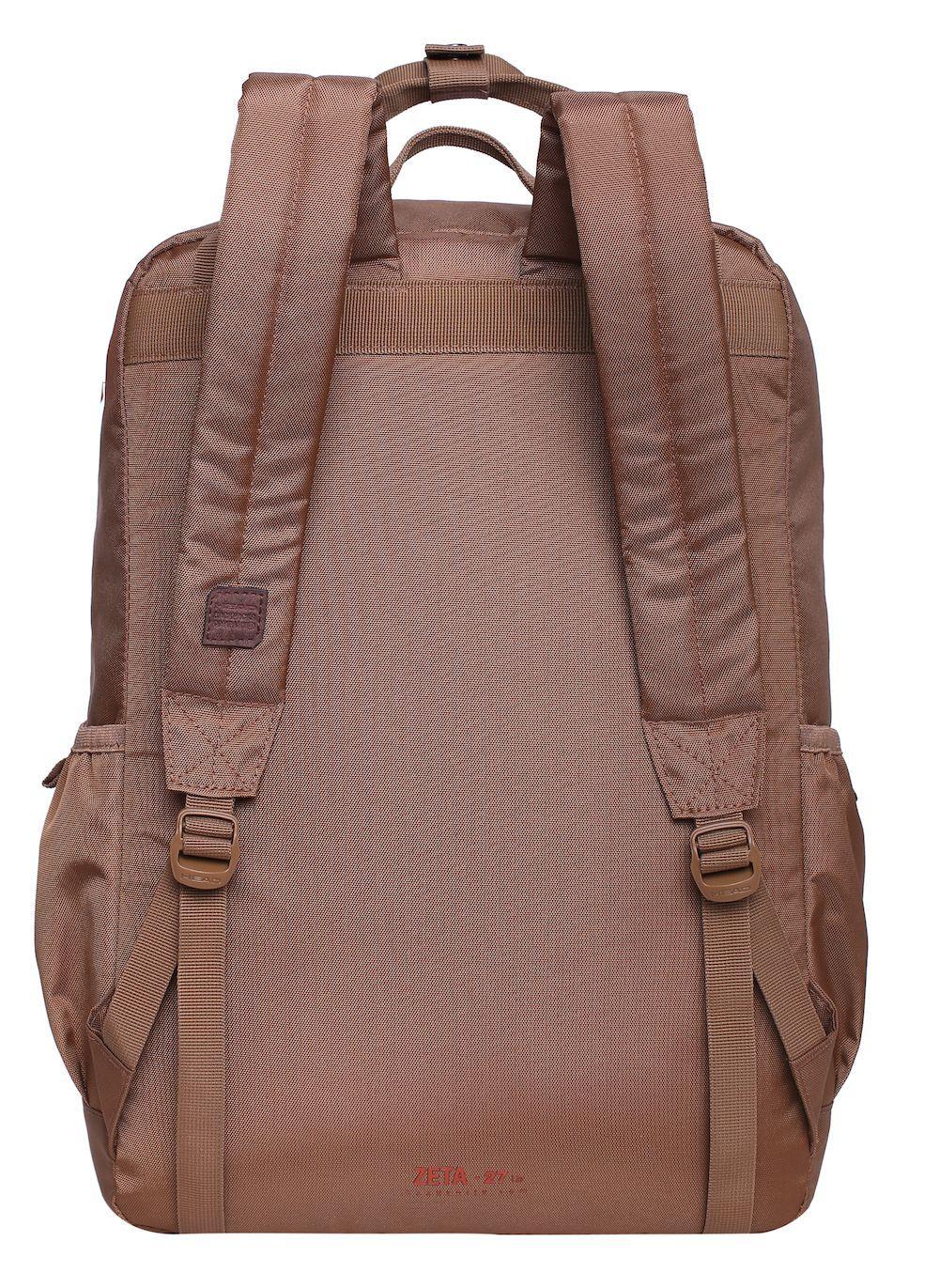 Mochila Zeta Khaki Head-2