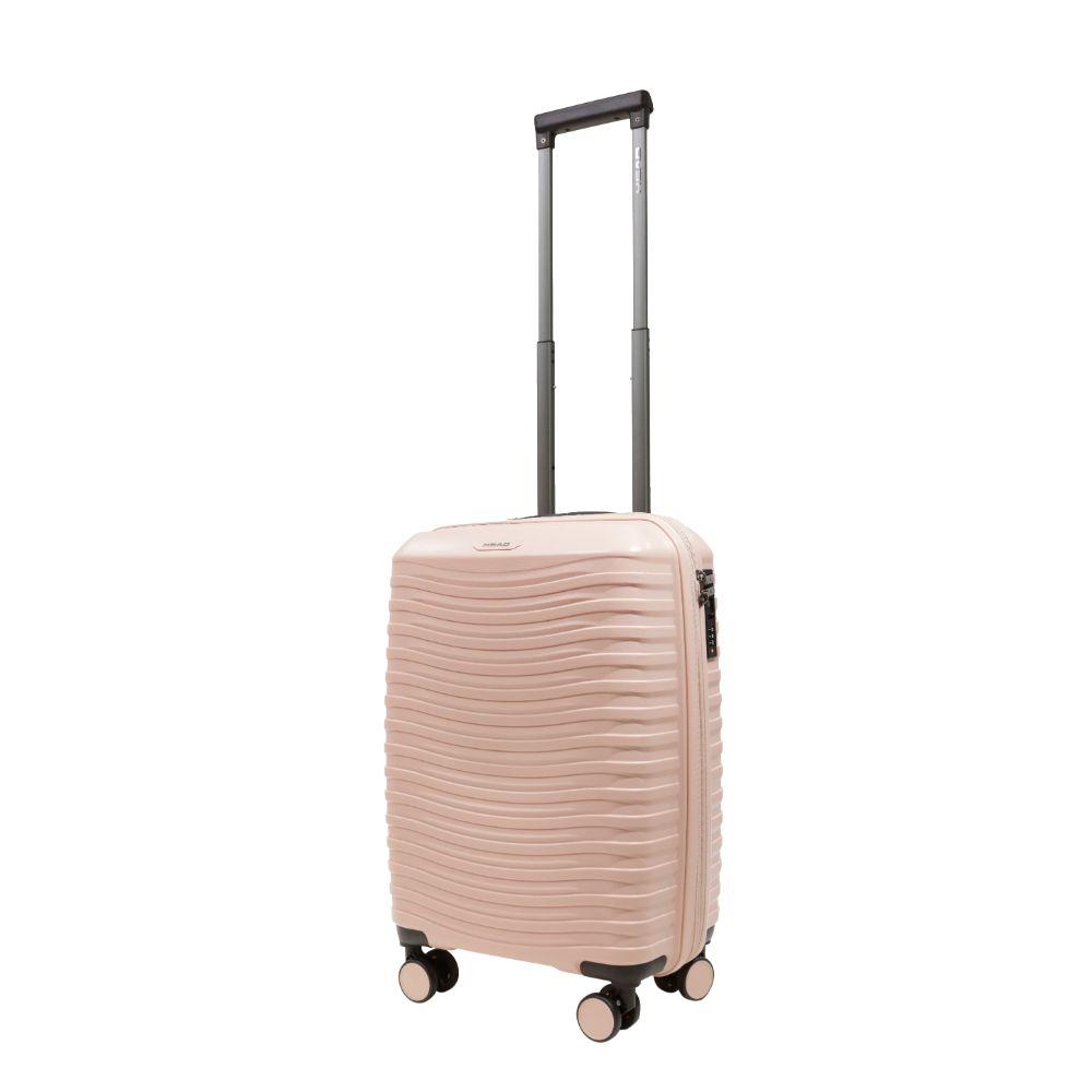 Maleta Portofino Cabina PP Expandible Tsa Rosado Head-0
