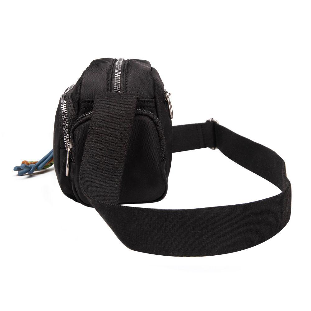Cartera Bandolera Pamela Microfibra Negro Calu-4