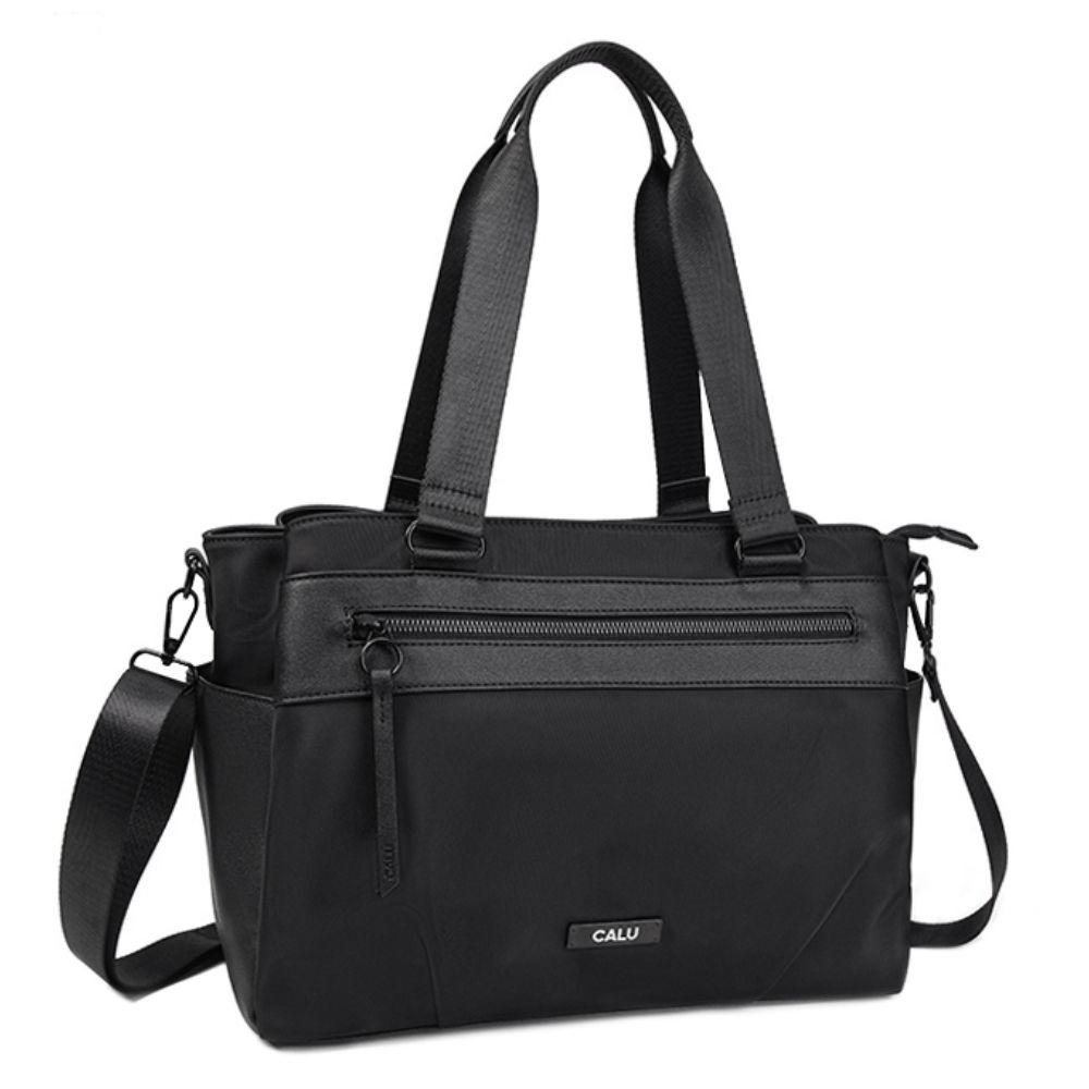 Cartera Bolso Shimmer Negro Calu-0