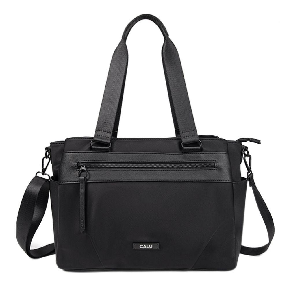 Cartera Bolso Shimmer Negro Calu-1