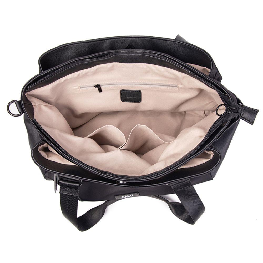 Cartera Bolso Shimmer Negro Calu-2