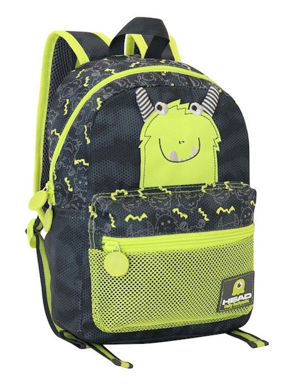 Mochila Niño Cookie Gris Moster Head   -0