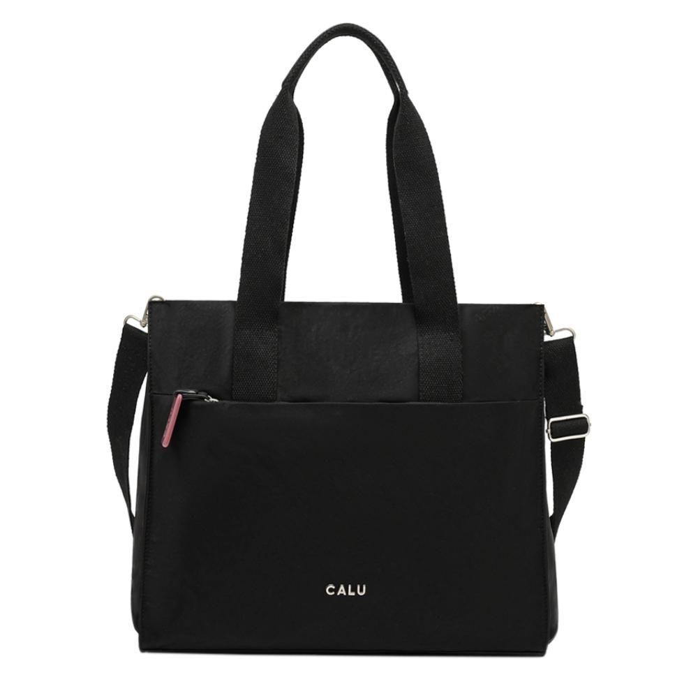 Cartera Tote Porta Laptop 14" Augusta Negro Calu-1