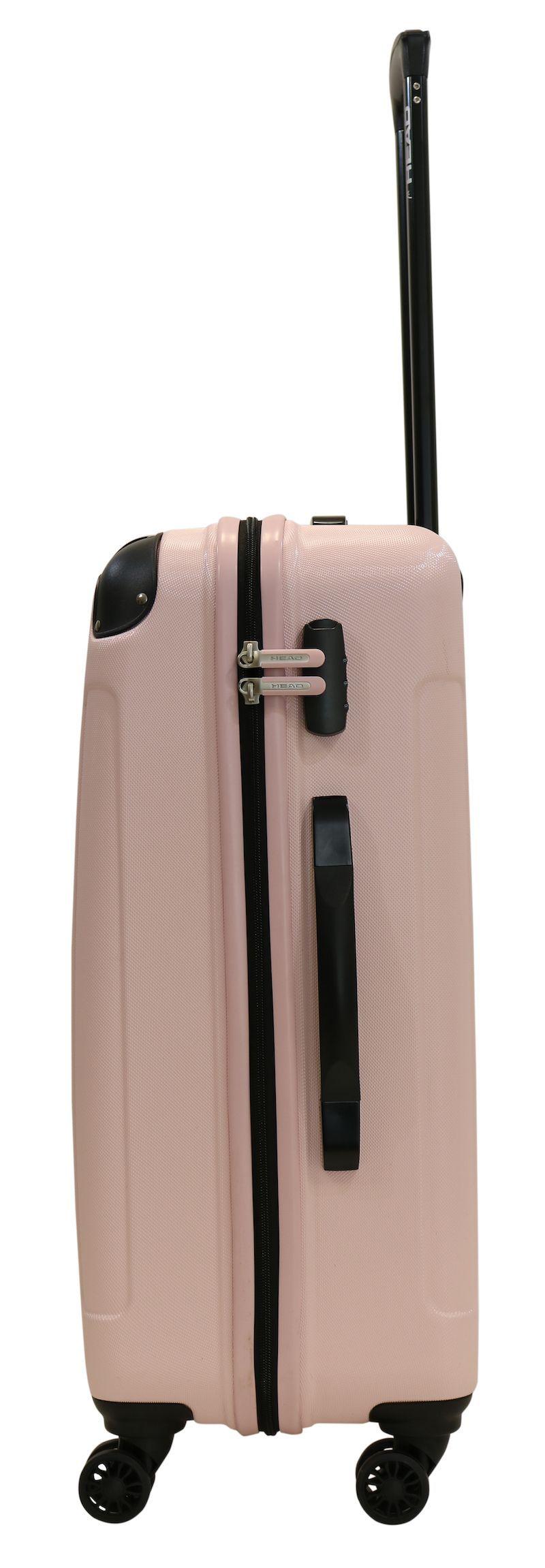 Maleta Dura Toledo M 8 Ruedas Rosado Head-4