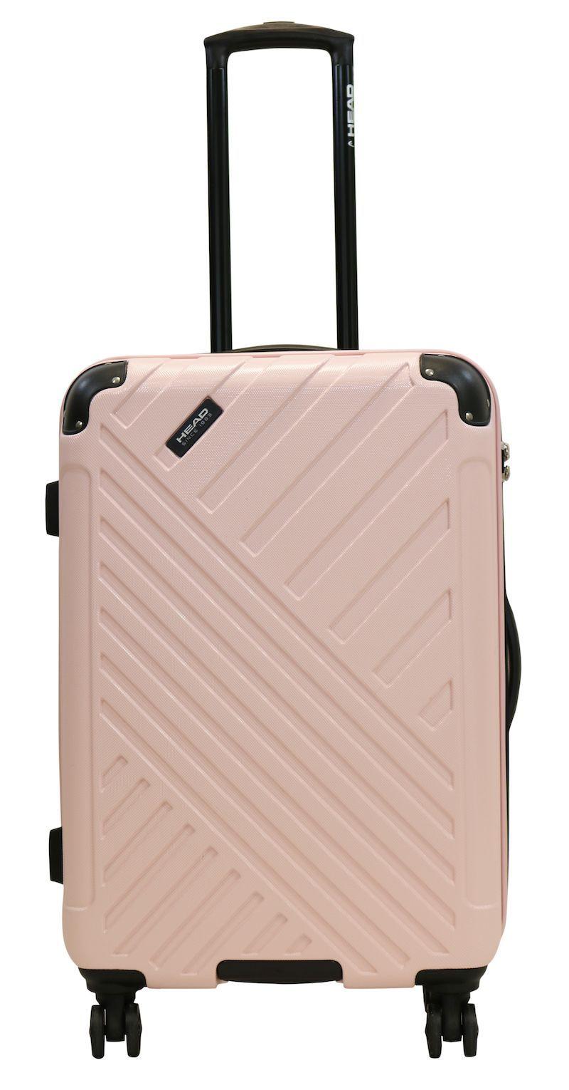 Maleta Dura Toledo M 8 Ruedas Rosado Head-1