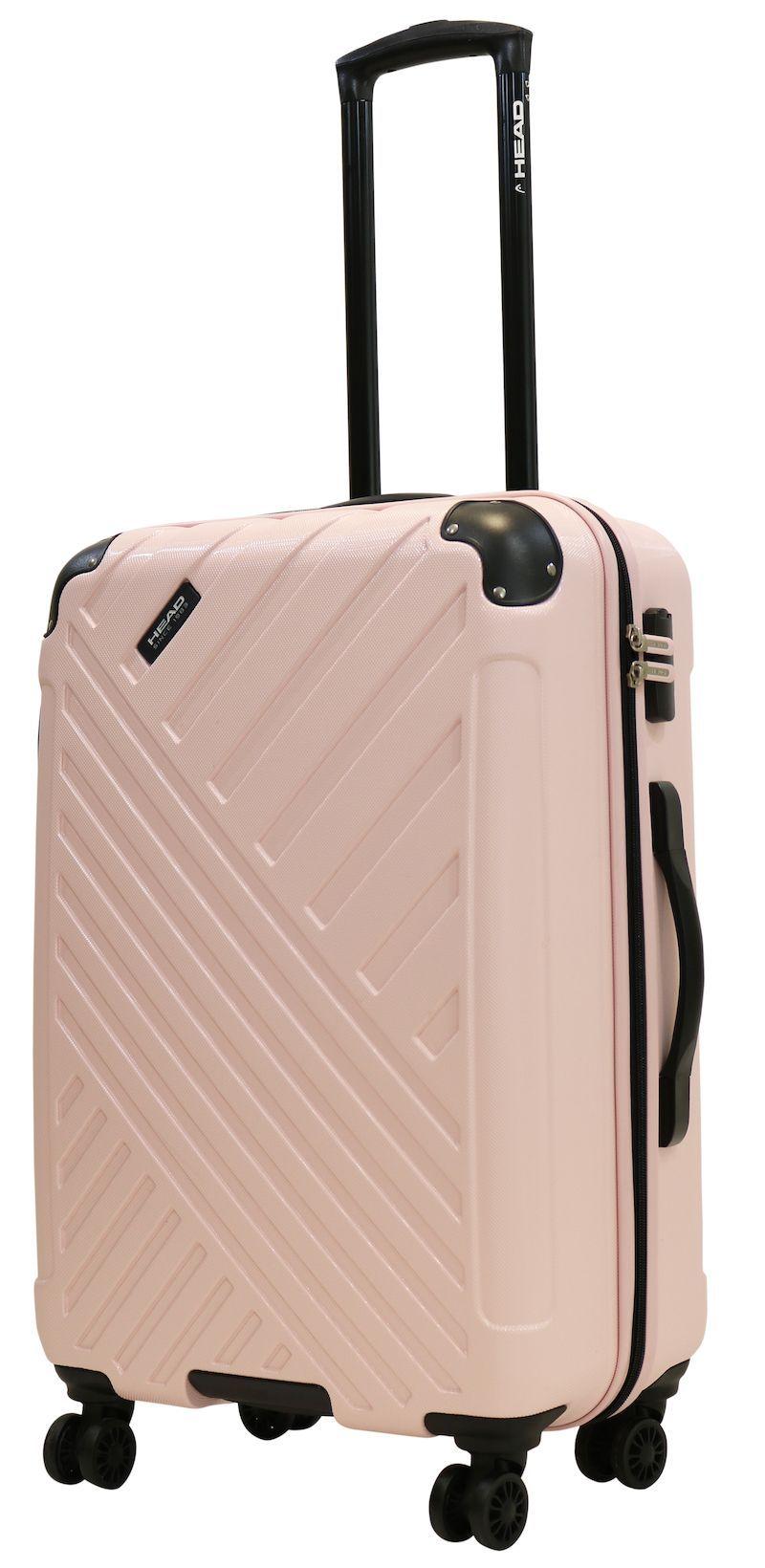 Maleta Dura Toledo M 8 Ruedas Rosado Head-0