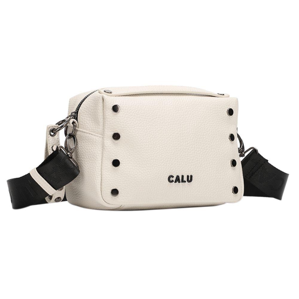 Cartera Bandolera Millie PU Beige Calu-0