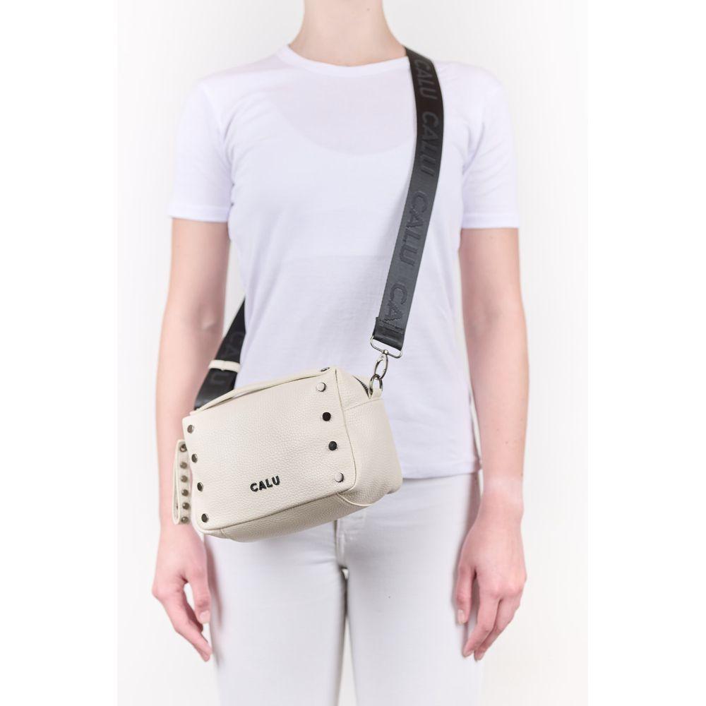 Cartera Bandolera Millie PU Beige Calu-6