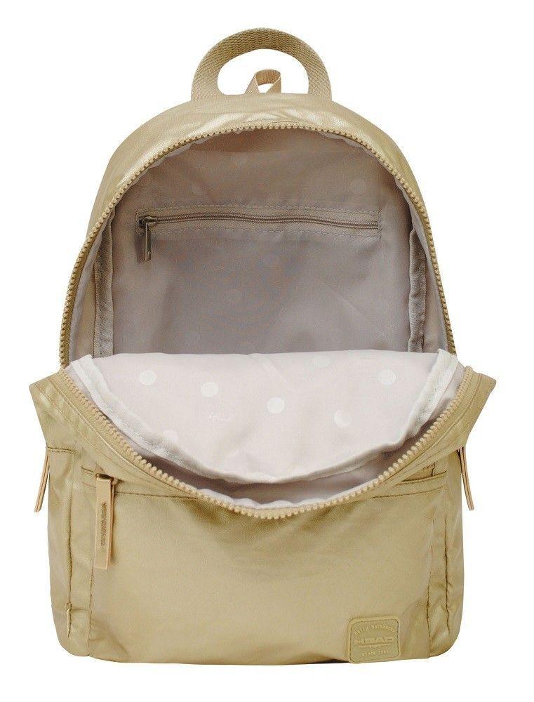 Mochila Clio Metalizada Dorado Head   -2