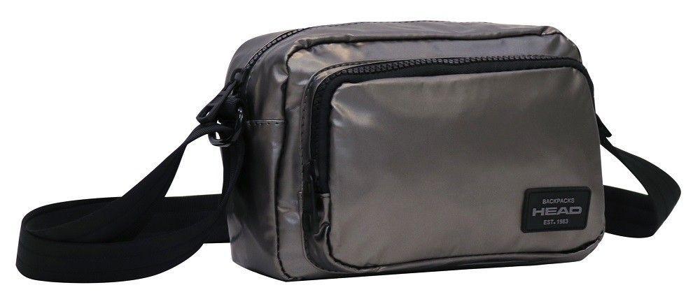Cartera Bolso Pequeña Glitter Acero Mujer Head   -0