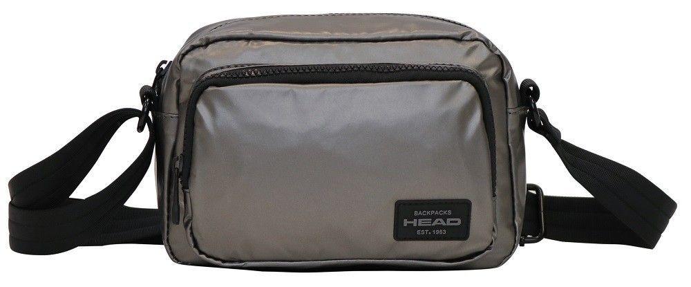 Cartera Bolso Pequeña Glitter Acero Mujer Head   -1