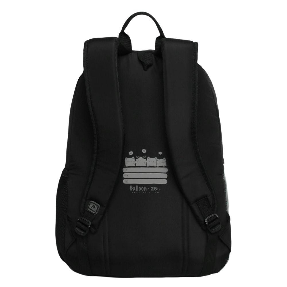 Mochila Infantil Niña Balloon Gato Negro Head-4