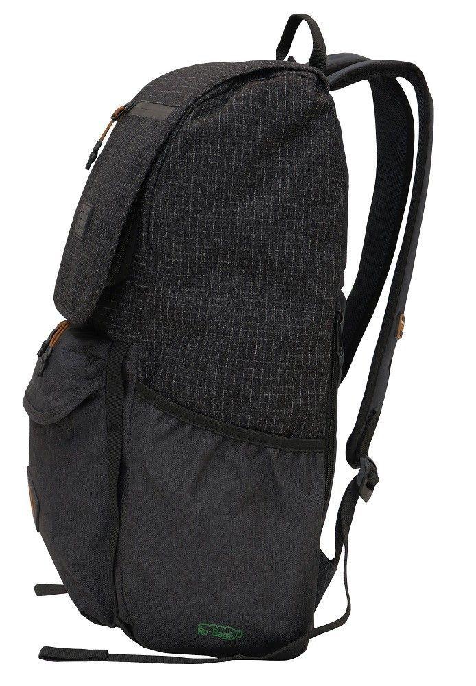 Mochila Rebags Ducato Gris Melange Head   -3