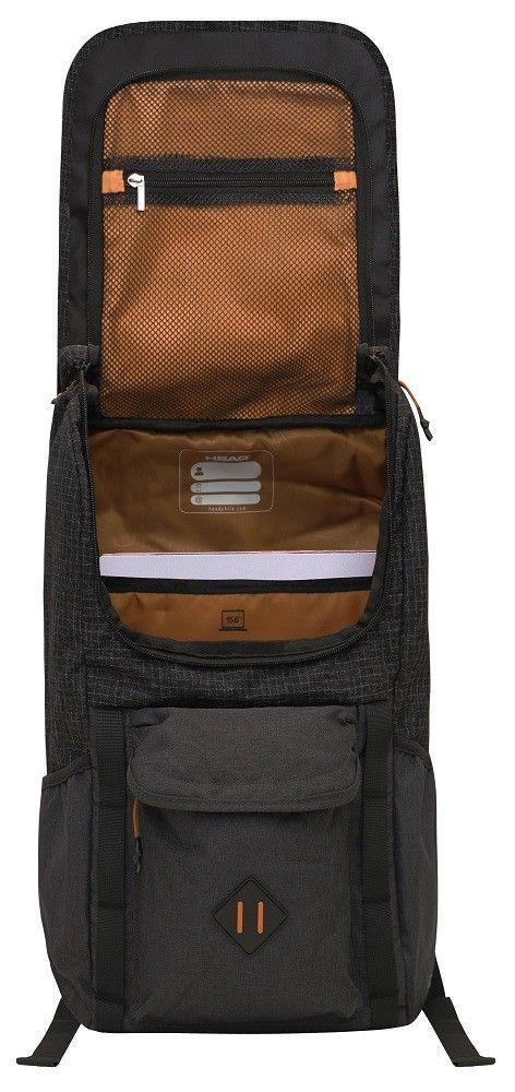 Mochila Rebags Ducato Gris Melange Head   -1