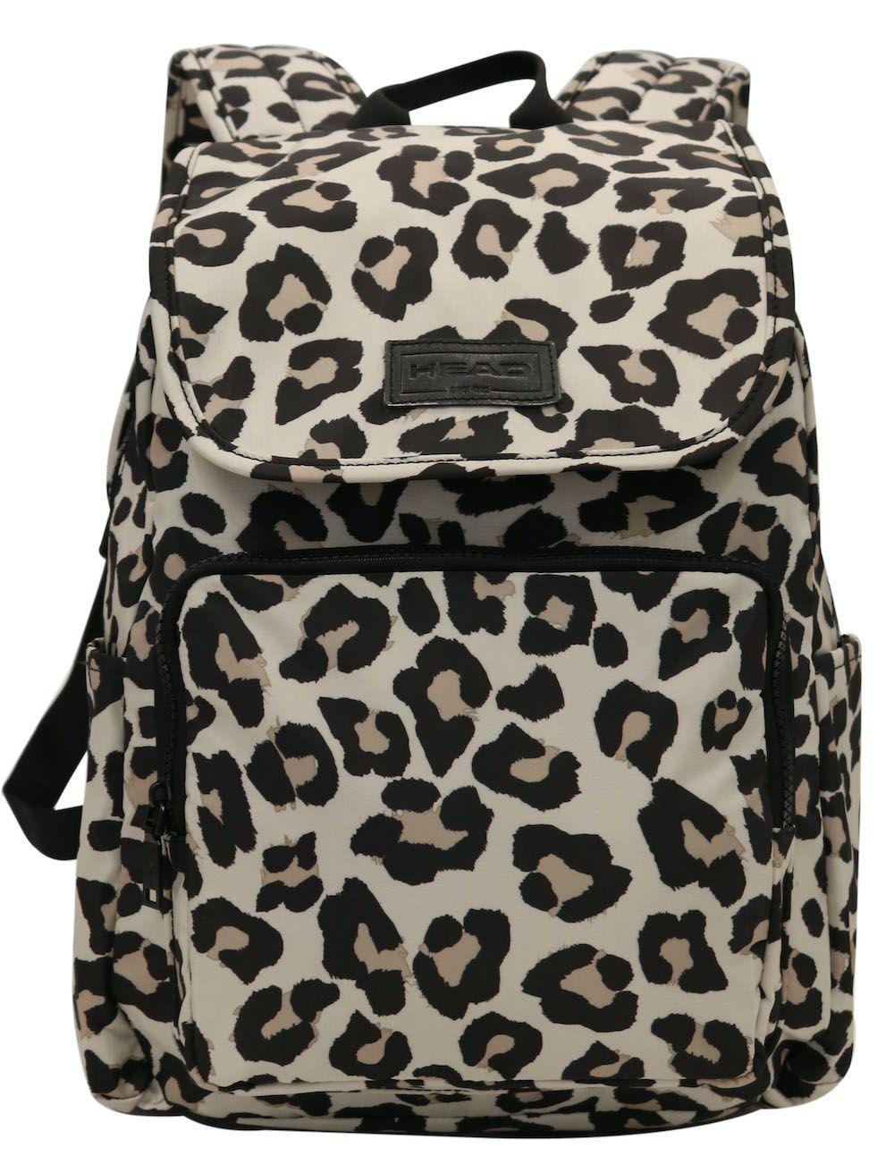 Mochila Symbol Animal Print Beige Head-1