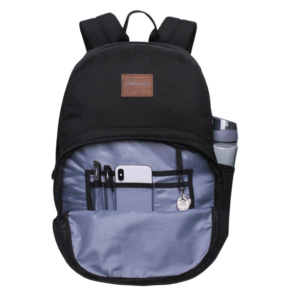 Mochila Urbana Fortuner Negro Head-2