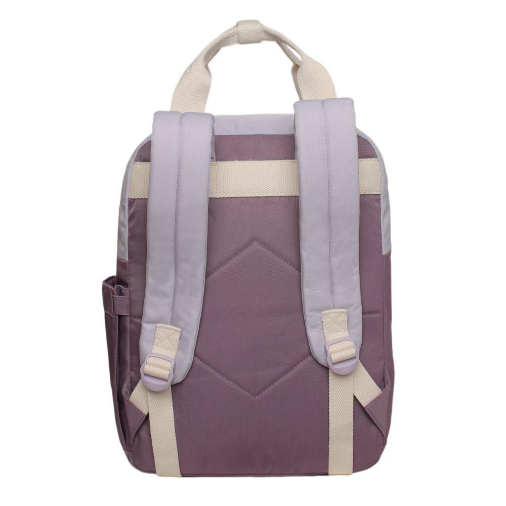 Mochila Mujer Moda Omega Bordado Lila Head-5