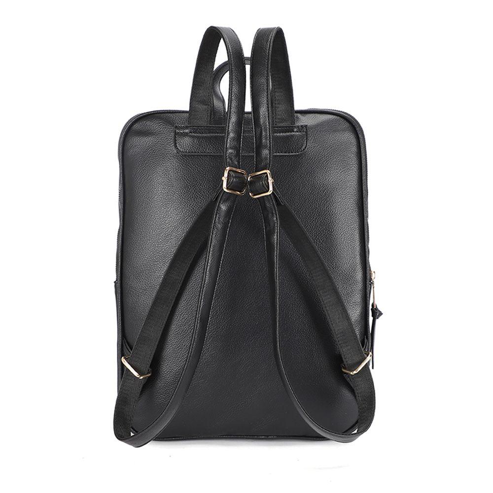 Mochila Notebook Mujer Glam Negro Head-5
