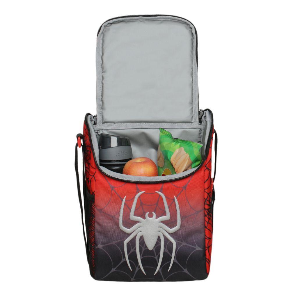 Lonchera Infantil Hombre Greenland Araña Rojo Head-2