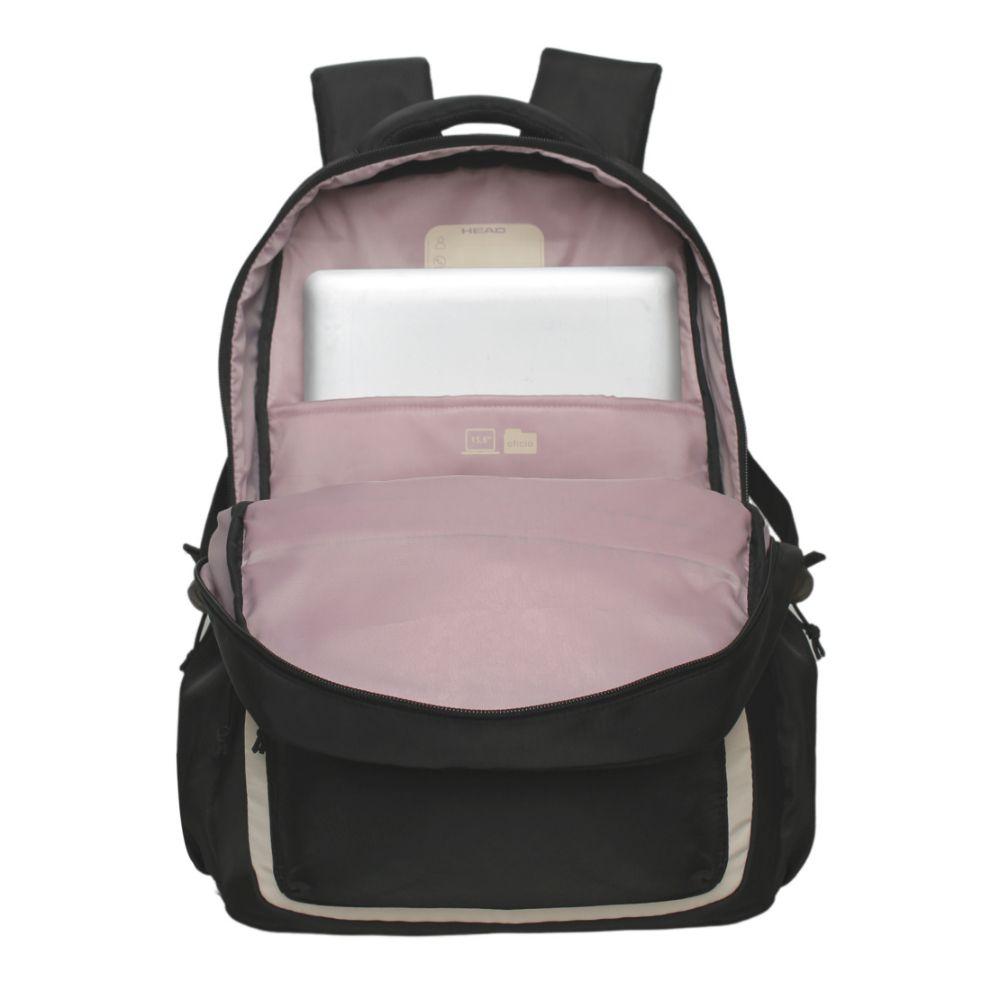 Mochila Mujer Qashqai New Negro Head-2