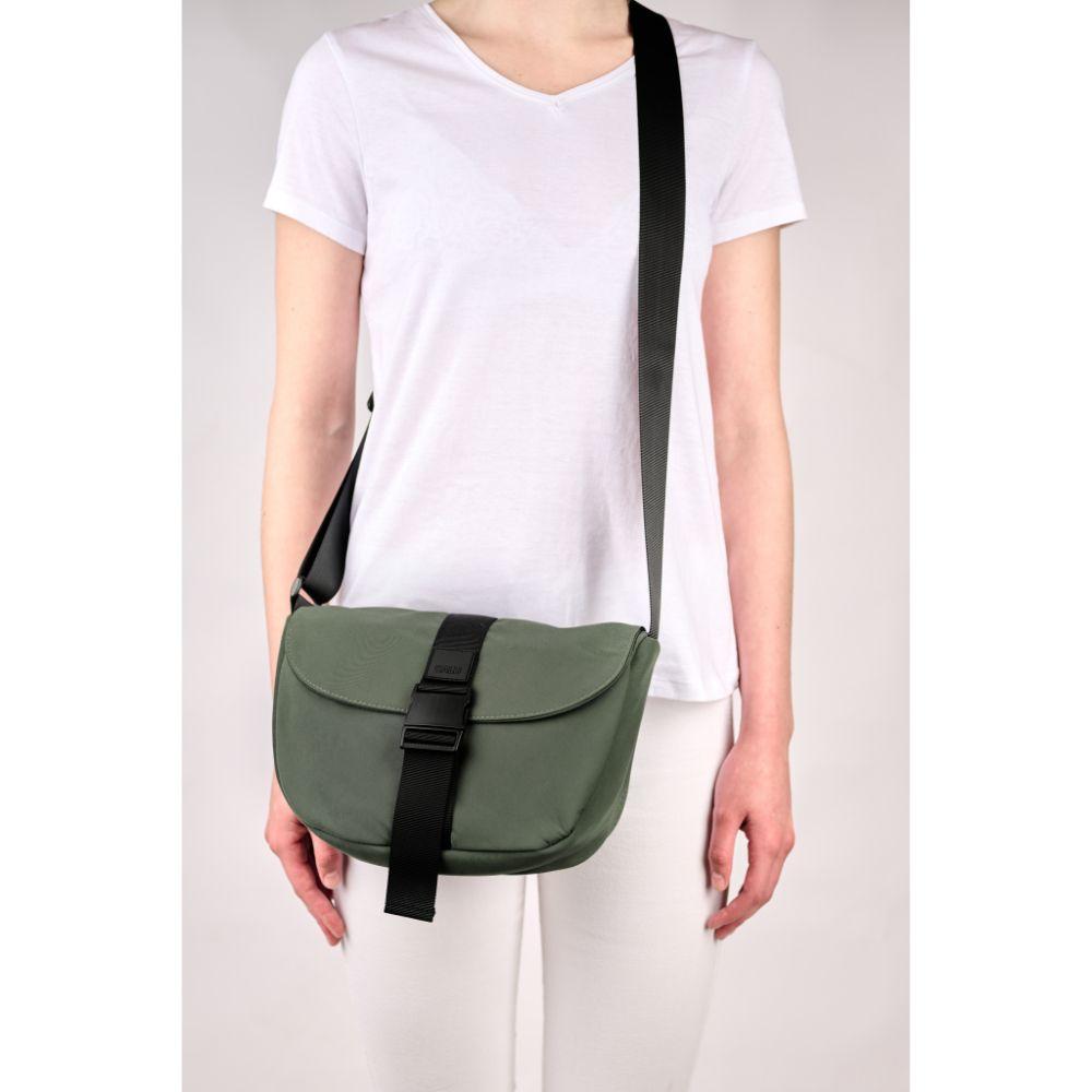 Cartera Mediana Kira Verde Musgo Calu-5