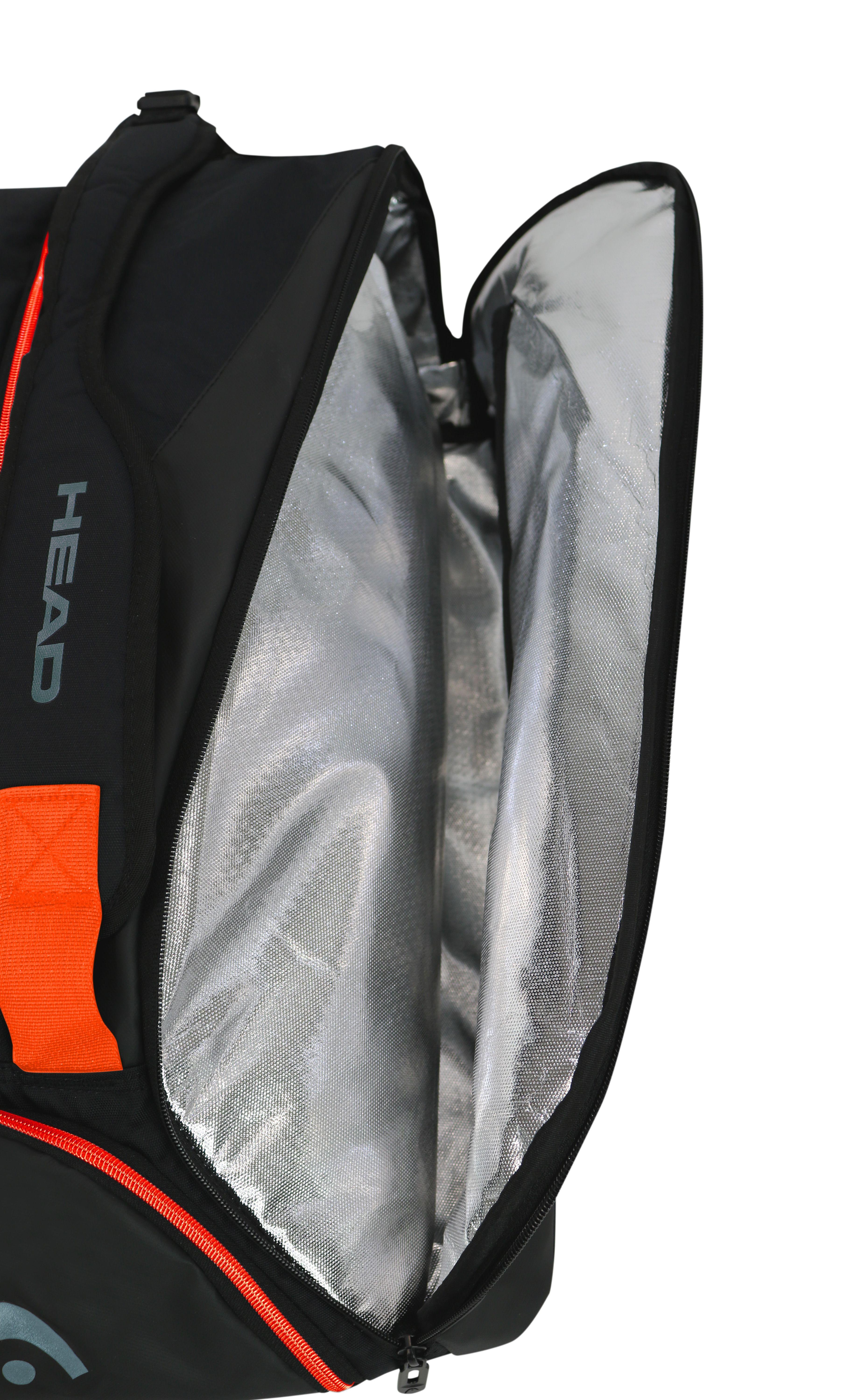 Bolso Paletero Pro Padel 50 Plus THERMO Rojo Head-4