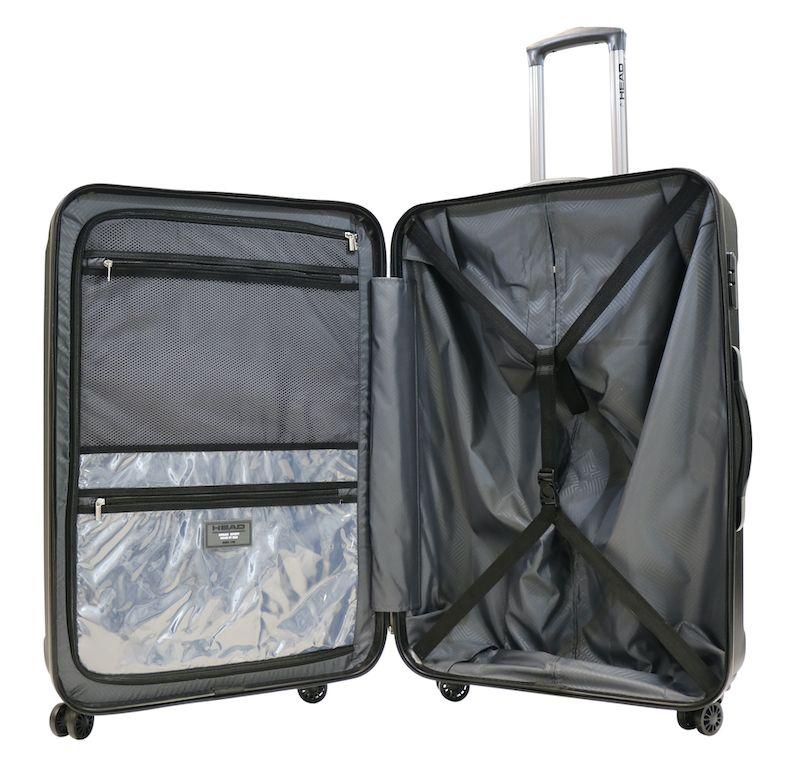 Maleta Dura Toledo L 8 Ruedas Negro Head-2