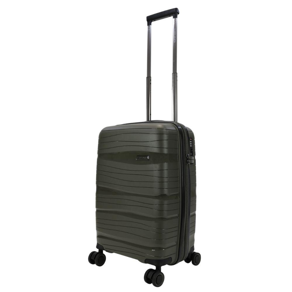 Maleta Cabina Hawai S Expandible Verde Militar Head-0