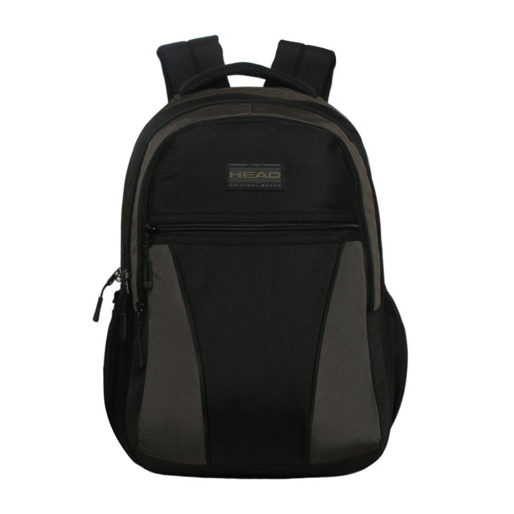 Mochila Notebook Camry Verde Militar Negro Head-5