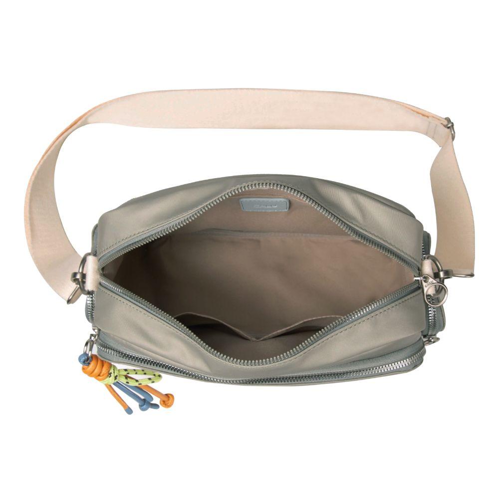 Cartera Bandolera Louisa Microfibra Dusty Verde Calu-3
