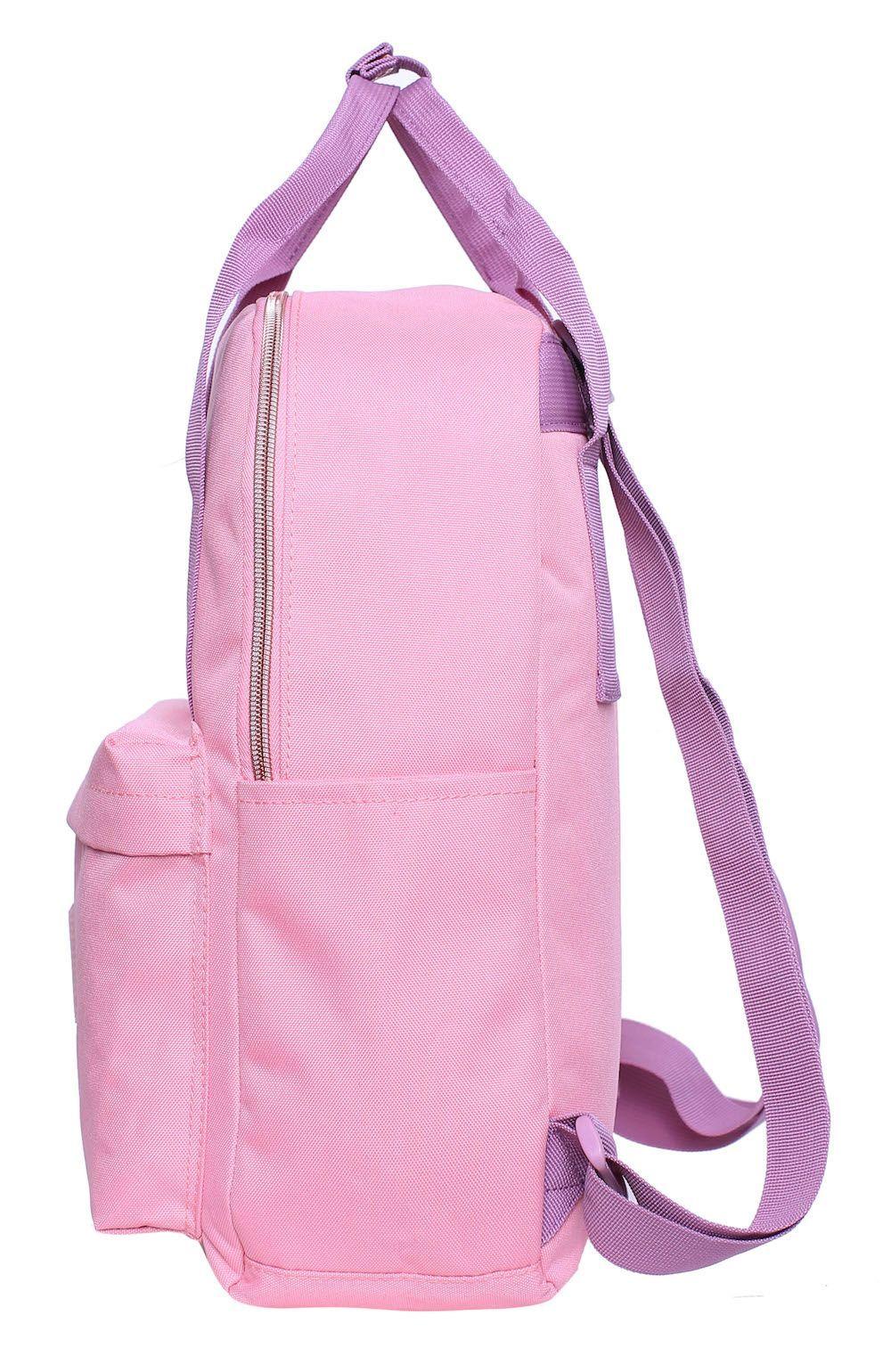 Mochila Argo Rosado Pastel Head-3