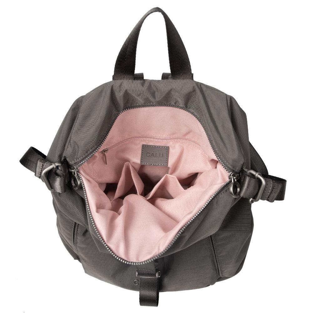 Mochila Urbana Bolsillo Secreto Irina Taupe Calu-2