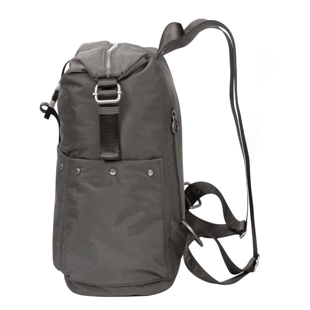 Mochila Urbana Bolsillo Secreto Irina Taupe Calu-3