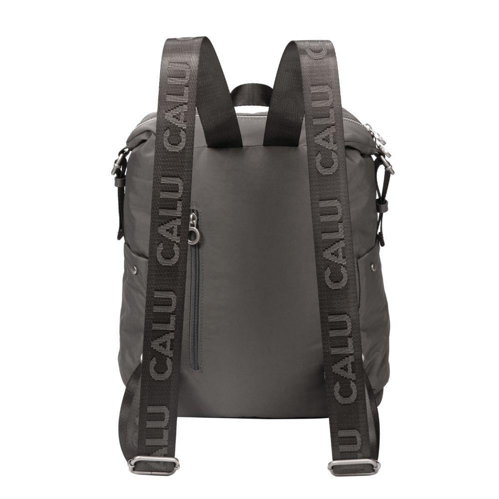 Mochila Urbana Bolsillo Secreto Irina Taupe Calu-4