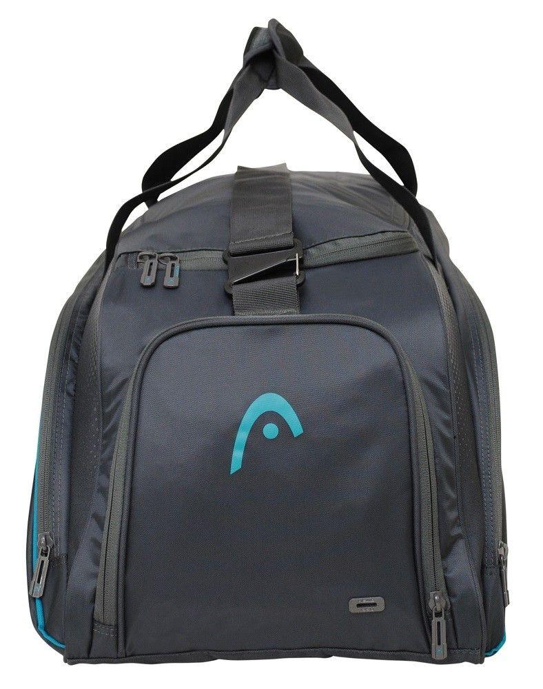 Bolso Deportivo Crossfit 90 L Gris Petroleo Head-2