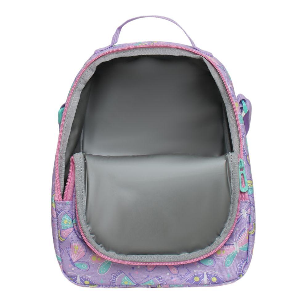 Lonchera Termica Grey Mariposa Lila Head-4