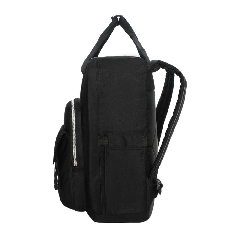 Mochila Mujer Alpha Negro Silver Head-2