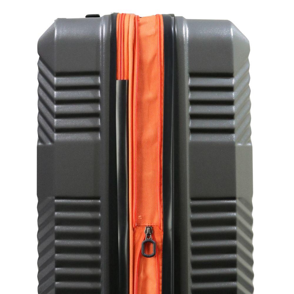 Maleta Tokio Cabina Organizadores Expandible Tsa Gris Head-4