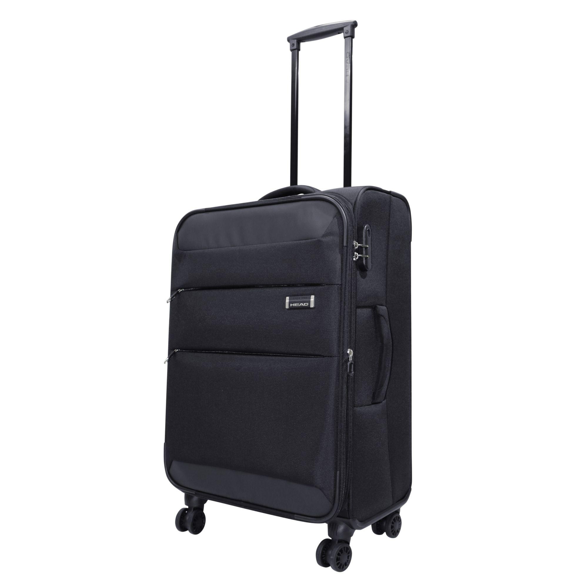 Maleta Blanda Expandible Londres M Negro Head-0