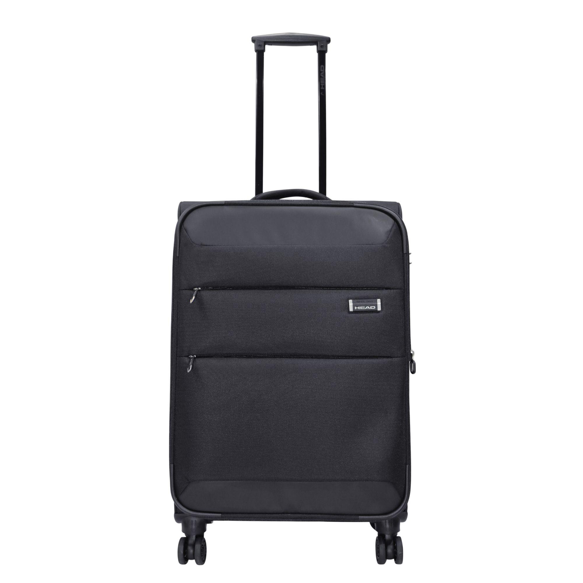 Maleta Blanda Expandible Londres M Negro Head-1