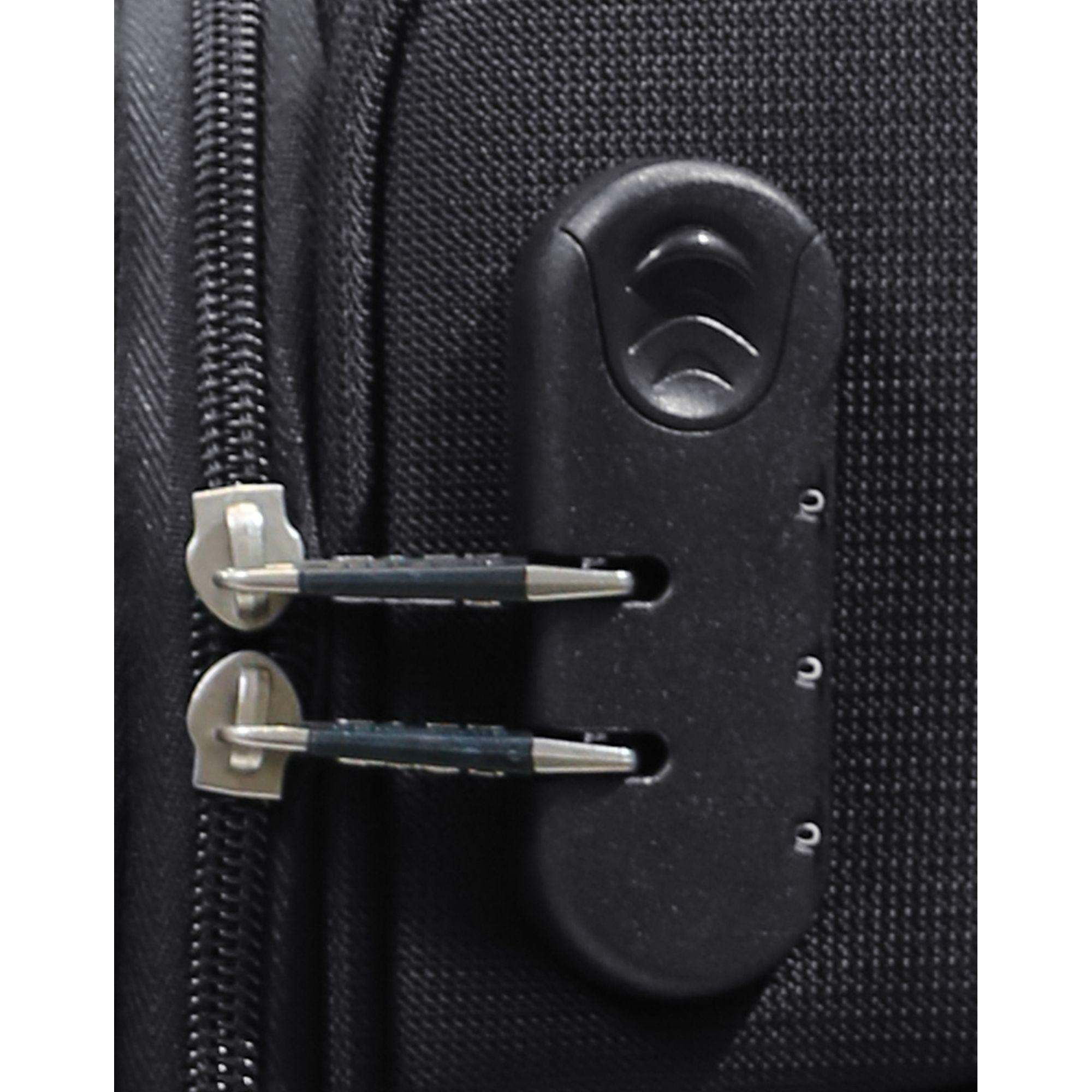 Maleta Blanda Expandible Londres M Negro Head-3