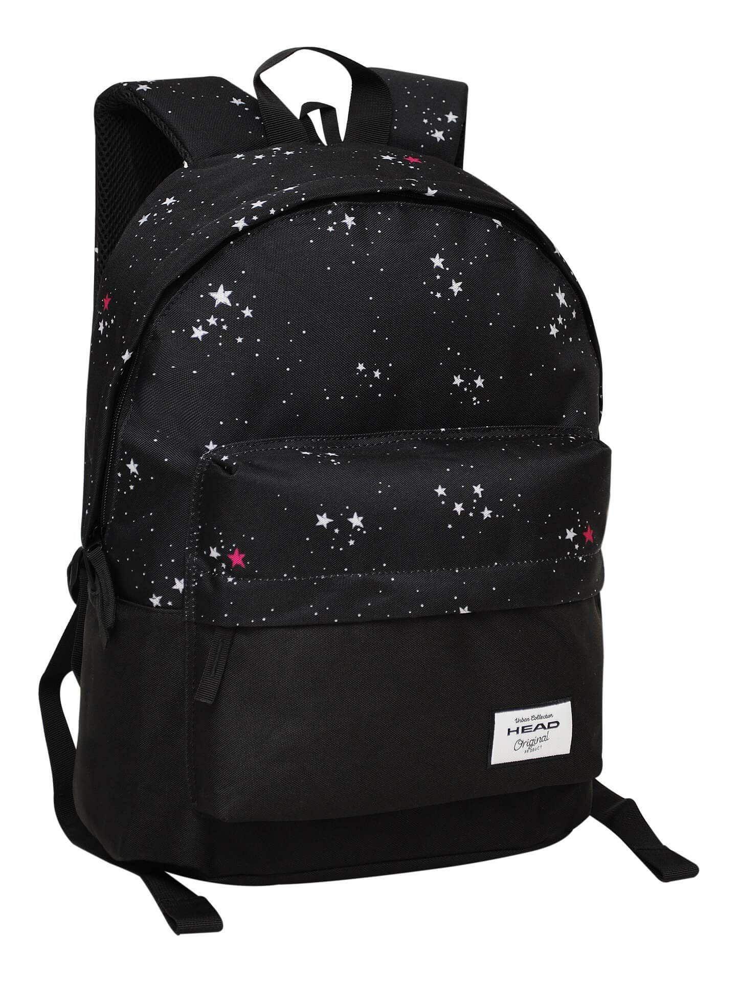 Mochila Q3 Negra Stars Head-0