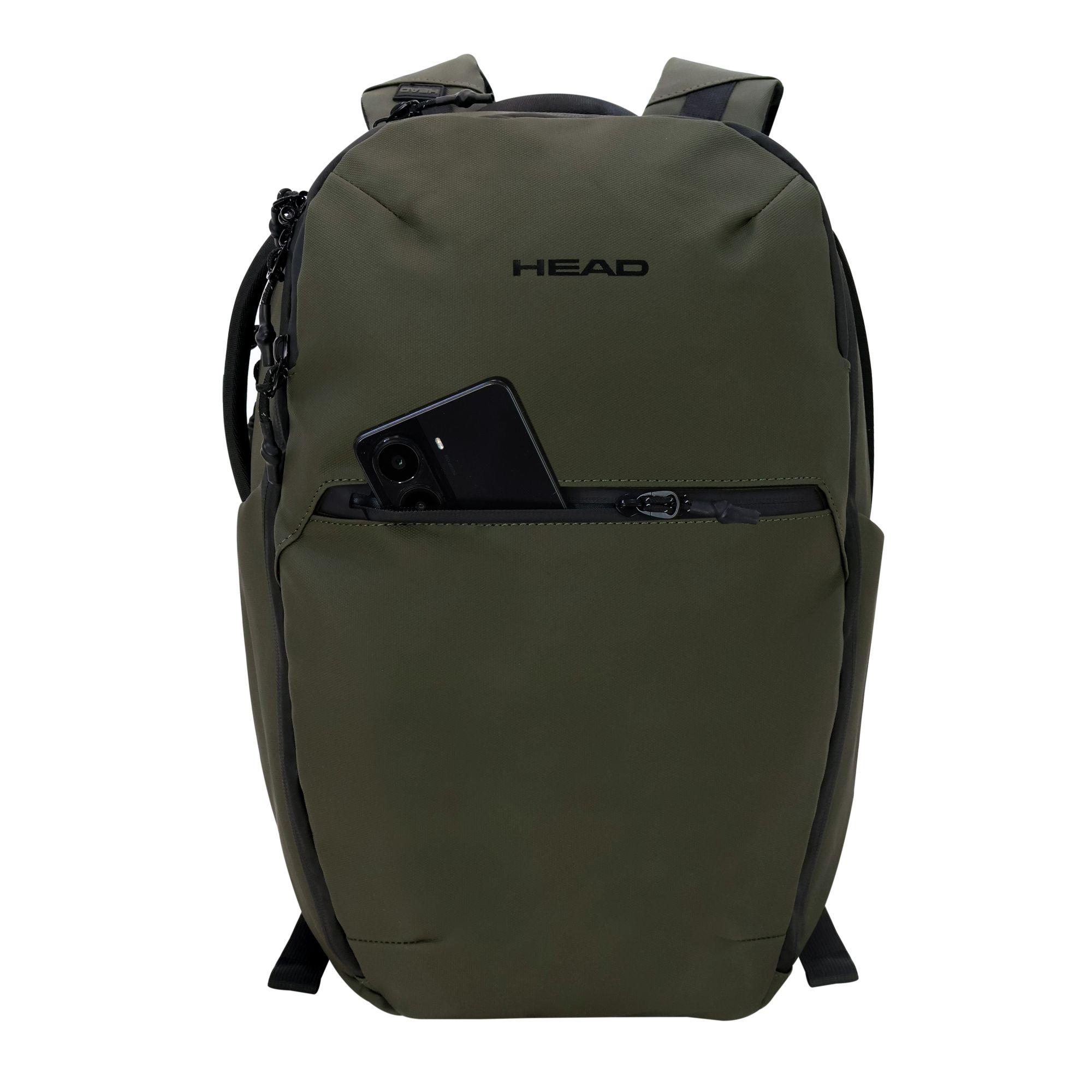 Mochila De Viaje Cabina Rover Reverse Verde Head-2