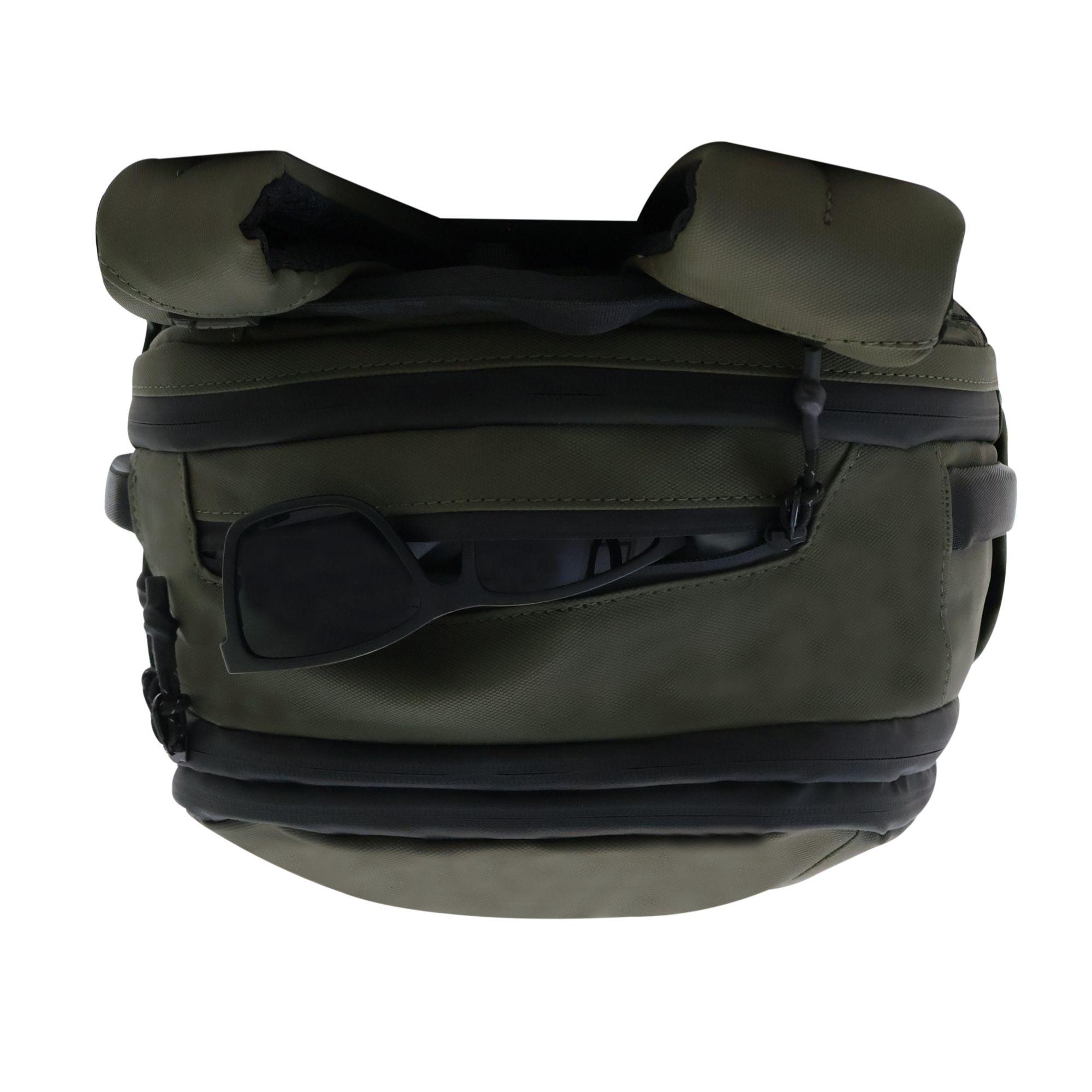 Mochila De Viaje Cabina Rover Reverse Verde Head-4