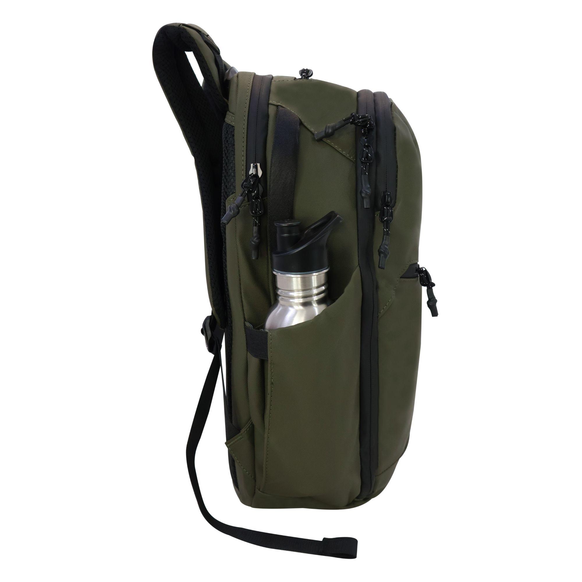 Mochila De Viaje Cabina Rover Reverse Verde Head-7