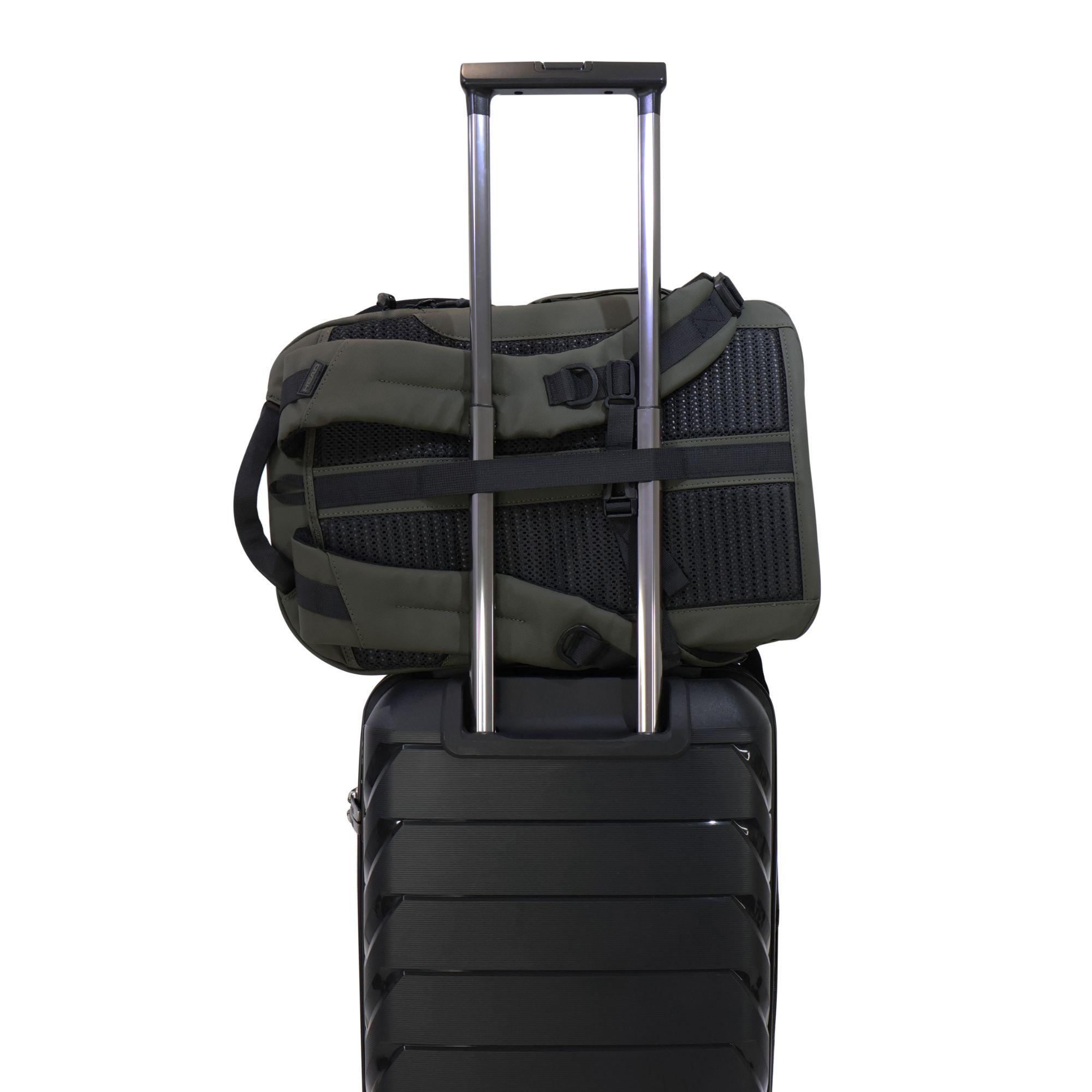 Mochila De Viaje Cabina Rover Reverse Verde Head-9