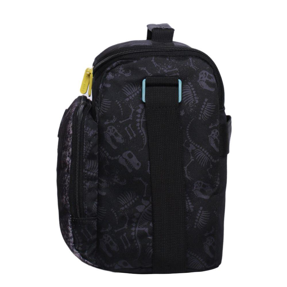 Lonchera Escolar Freeze Dino 3D Negro Head-3